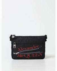 Alexander McQueen Sacoche - Noir