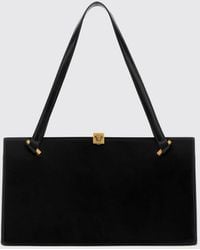 Versace - Severine Schultertasche Aus Kalbsleder Mit Medusa-Logo Und Doppeltem Henkel - Lyst
