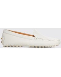 Tod's - Leather Driving Loafer - Lyst