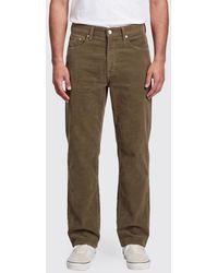 sunflower - Wide-Leg Corduroy Trousers With A Five-Pocket Design - Lyst