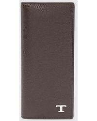 Tod's - Grained Leather Wallet - Lyst