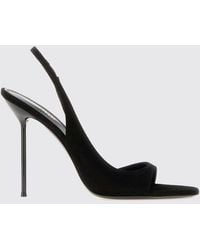 Paris Texas - Lidia Suede Slingback Sandals With A High Stiletto Heel - Lyst