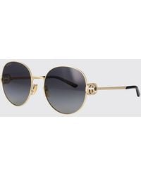 Gucci - Gg2047S Metal Sunglasses - Lyst