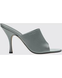 Gucci - Satin Mules - Lyst