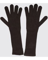 Max Mara - Jock Ribbed Gloves - Lyst