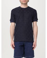 sunflower - T-shirt in misto lino traforato - Lyst