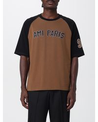 Ami Paris - Logo T-Shirt - Lyst