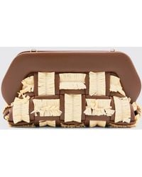 THEMOIRÈ - Themoir&Egrave Bios Intreccio Vegan Leather Clutch - Lyst