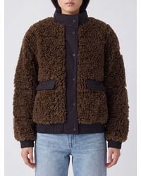 Save The Duck - Valery High Neck Thermoplume Padded Fleece Jacket - Lyst