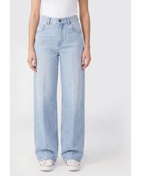 Grifoni - Kaia 5-Pocket Wide Leg Jeans - Lyst