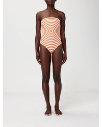 Jean Paul Gaultier - Striped One-Piece Swimsuit - Lyst