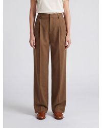 PT Torino - High-Waisted Wide-Leg Tailored Trousers - Lyst