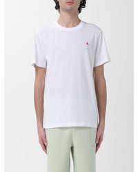 Peuterey - Cotton T-Shirt With Mini Logo - Lyst