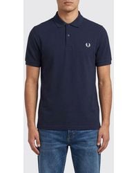Fred Perry - Polo De Algodón Con Logo - Lyst