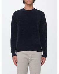 Peuterey - Crew Neck Polyester Sweater With Long Sleeves And Ribbed Trims - Lyst