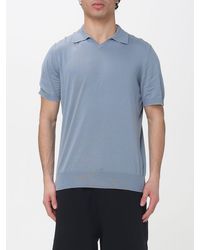Brunello Cucinelli - Cotton Knit Polo Shirt - Lyst