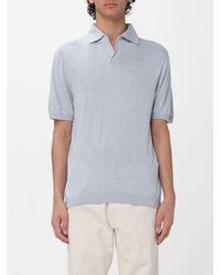 Lardini - Knit Polo Shirt - Lyst