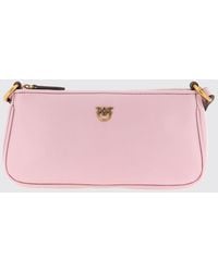 Pinko - Mini Half Moon Leather Bag - Lyst