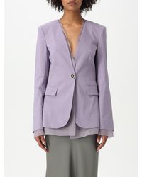 Pinko - Vneck Blazer - Lyst
