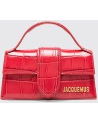 Jacquemus - Bambino Croc-Effect Leather Mini Bag With Metal Logo - Lyst