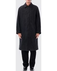 Universal Works - Knee-Length Single-Breasted Wool-Blend Coat With Concealed Closure - Lyst