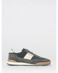 Paul Smith - Dover Bicolor Suede And Smooth Leather Sneakers With Logo - Lyst