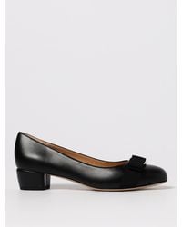 Ferragamo - Escarpins Vara 60 Mm À Nœud En Gros-Grain - Lyst