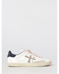 Premiata - Sneakers Stevend En Cuir Et Paillettes - Lyst
