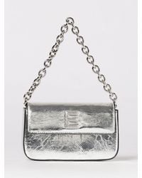 ERMANNO FIRENZE - Laminated Leather Bag - Lyst