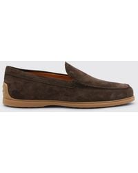 Tod's - Suede Loafer - Lyst
