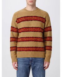 Dries Van Noten - Striped Wool Crewneck Sweater - Lyst