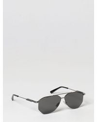 Bottega Veneta - Aviator Metal Sunglasses With Double Bridge - Lyst