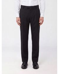 Drole de Monsieur - Straight-Leg Wool-Blend Tailored Trousers - Lyst