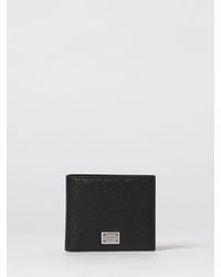 Dolce & Gabbana - Dolce &Amp Gabbana Grained Leather Wallet - Lyst