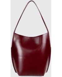 Jil Sander - Kante Ovine Leather Shoulder Bag With A Rounded Silhouette - Lyst