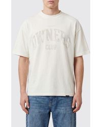 Represent - Vintage-Style Cotton T-Shirt With Printed Logo And Dropped Shoulders - Lyst