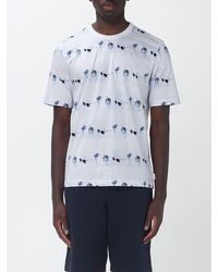 Paul Smith - Printed Organic Cotton T-Shirt - Lyst