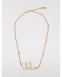 Chloé - Chlo&Eacute Collar Iconic De Latón - Lyst
