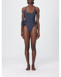 Magda Butrym - One-Piece Swimsuit With Flower - Lyst
