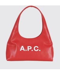 A.P.C. - Ninon Baby Synthetic Leather Bag - Lyst