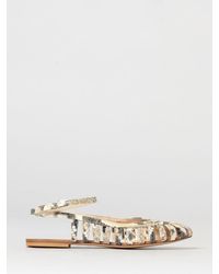 Anna F. - Laminated Leather Sandals - Lyst