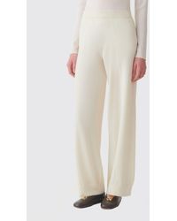 Fabiana Filippi - Straight-Leg Wool, Silk, And Cashmere Knit Trousers - Lyst