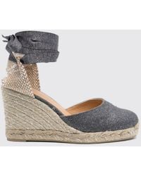 Castañer - Carina Raffia Wedge Espadrilles Sandal - Lyst
