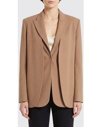 FEDERICA TOSI - Crêpe Blazer - Lyst