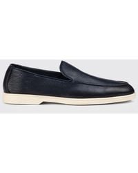 Doucal's - Grain Leather Loafer - Lyst