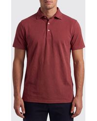 Fedeli - Basic Cotton Polo Shirt - Lyst