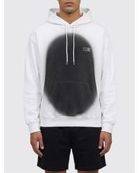 MM6 by Maison Margiela - Printed Cotton Blend Hoodie - Lyst