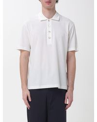 Eleventy - Cotton Polo Shirt - Lyst