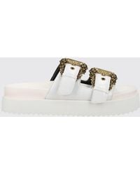 Versace Jeans Couture - Patent Leather Slippers - Lyst