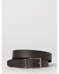 BOSS - Reversible Smooth Leather Belt With Pin Buckle - Lyst